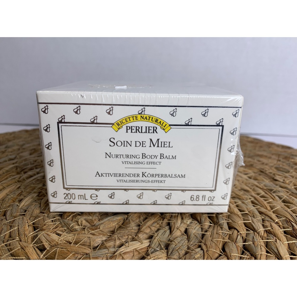 Perlier‎ Ricette Naturali Soin de Miel Nurturing Body Balm 6.8 fl oz New Italy